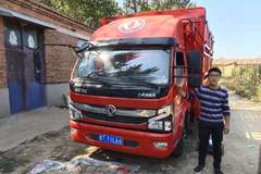 恭喜于老板 喜提凯普特K6高栏载货车 