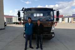 恭喜 袁先生 喜提 豪沃悍将 载货车