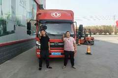 恭喜田圣甲先生 喜提凯普特K6载货车高栏一台