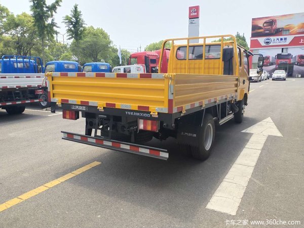 上海航如跃进双排工程黄载货车本月促销0.68万