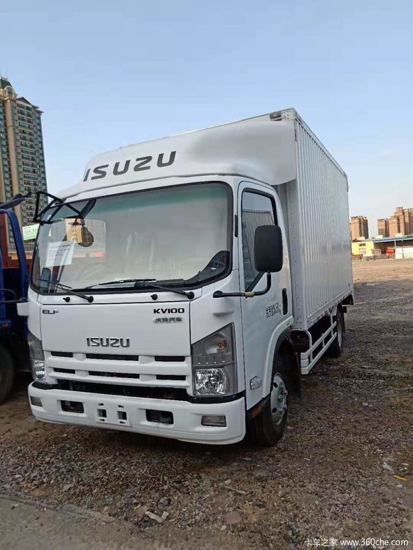 购五十铃kv100厢式货车享高达07万优惠