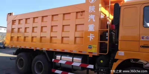 德龙F3000非公路矿山之王380马力 中集大箱