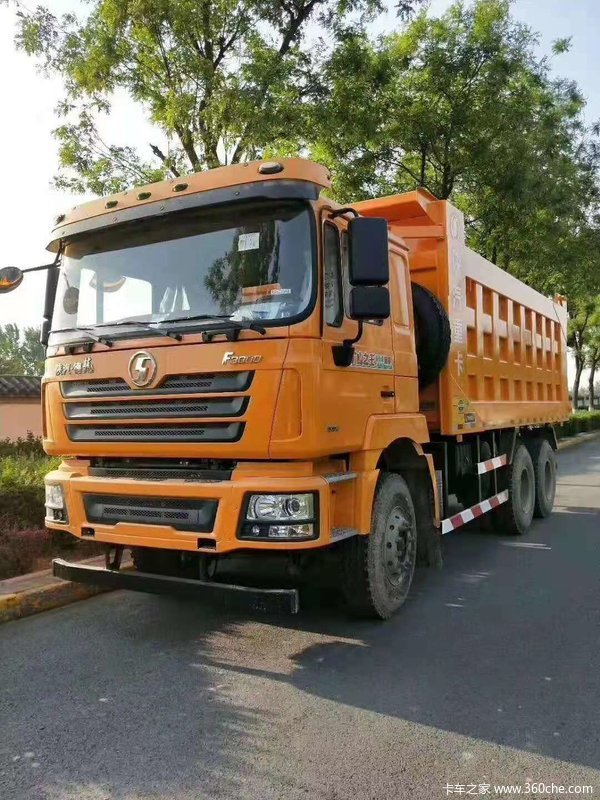 德龙F3000非公路矿山之王380马力 中集大箱