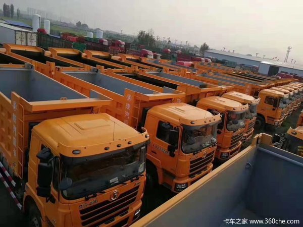 德龙F3000非公路矿山之王380马力 中集大箱