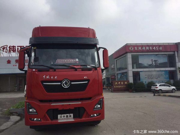 勉县众拓公司杨总喜提东风天龙KL一台
