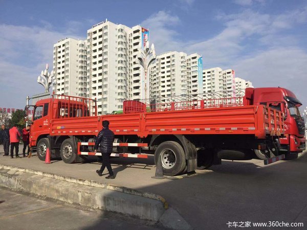 恭喜窦治华喜提东风天锦VR载货车1台