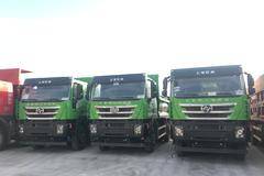 上汽红岩杰狮智能环保渣土车新车到店，数量有限