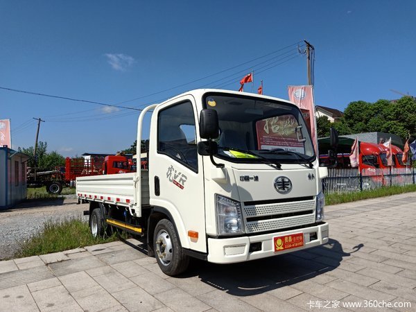 解放轻卡地库版485虎vr栏板整车限时促销中