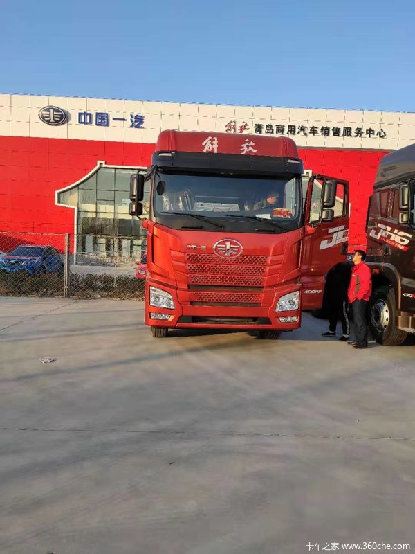 恭喜滨州市环运物流有限公司 喜提解放JH6牵引车