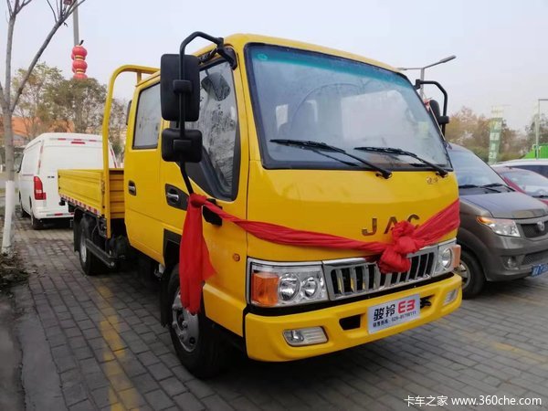 江淮 骏铃e3 120马力 3.2米双排栏板轻卡(hfc1041r93k1c2v)8.