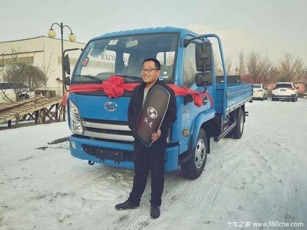 恭喜姜利平 喜提上汽跃进上骏X100-33载货车