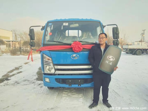 恭喜姜利平 喜提上汽跃进上骏X100-33载货车