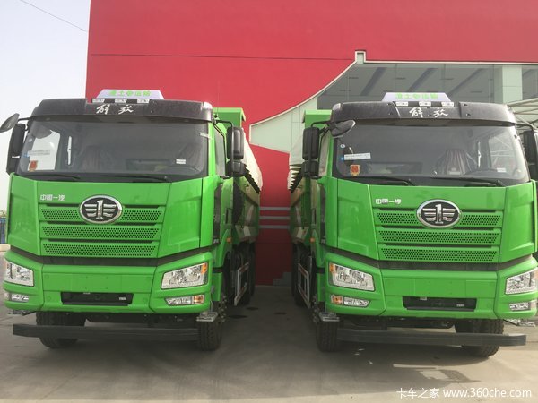 解放J6P渣土车1月13日雄安新区推荐会,活动力度空前,惊喜多多