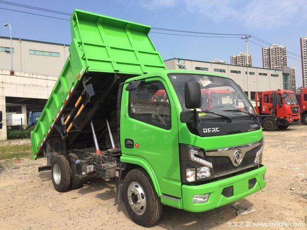 东风福瑞卡3.5m新款自卸车可下地下室!