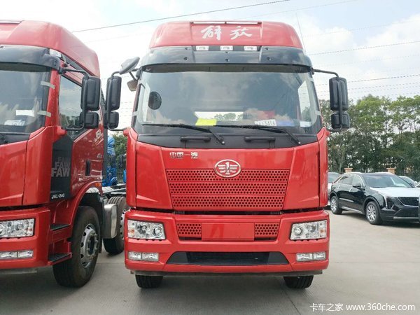 钜惠28000元:J6L高顶9.5米6缸240马6x2质惠版载货