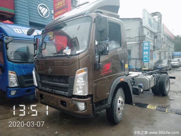 中国重汽HOWO 悍将 156马力 D30今天顺利到店6台