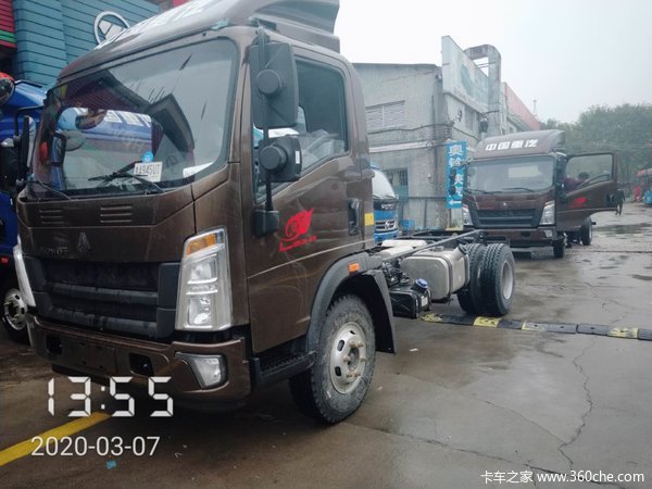 中国重汽HOWO 悍将 156马力 D30今天顺利到店6台