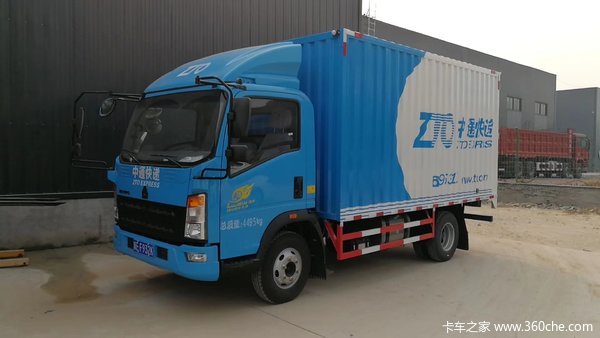 中国重汽howo轻卡助力"快递运输业"_驻马店市瑞隆汽车优惠促销_卡车之
