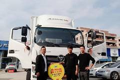 热烈祝贺厦门福清盛1台欧马可S5载货车成功交付客户