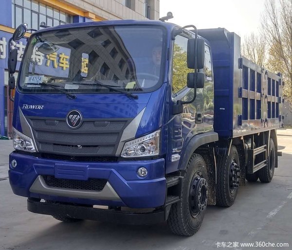 福田瑞沃自卸国六220马力新车到店,火热促销