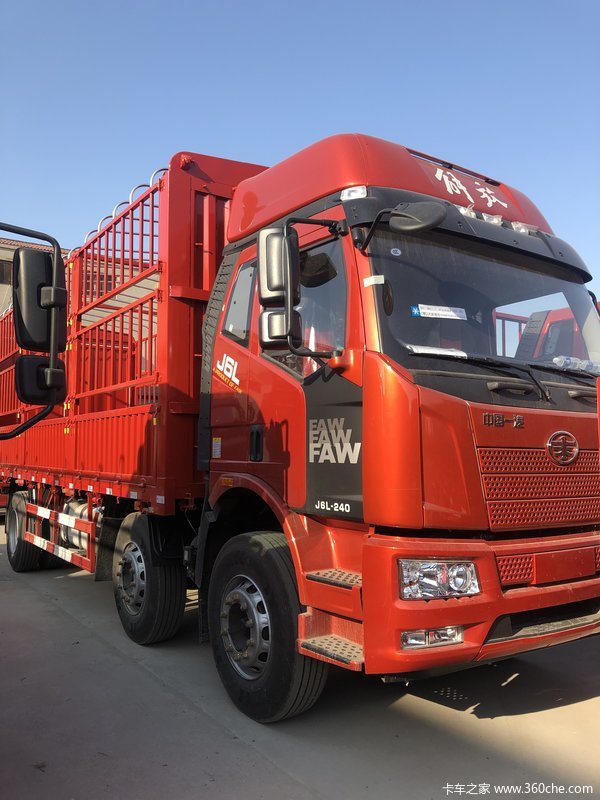 济南银月解放j6l240马力4*2载货车钜惠3.3万元