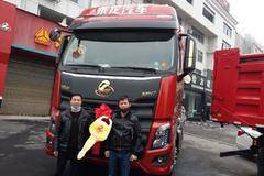 常德泽禹H7牵引交车仪式，恭喜各位喜购新车！