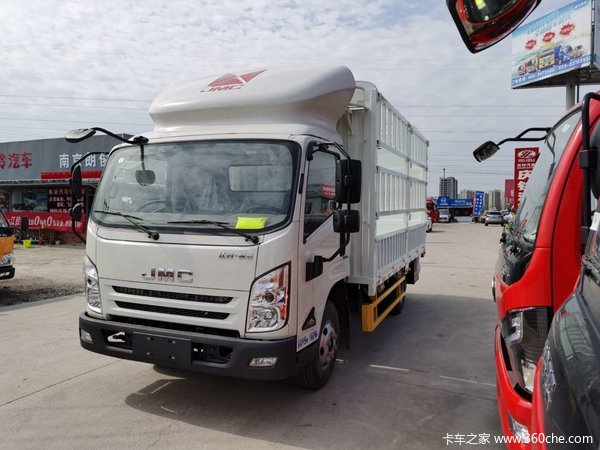 优惠8000元南京江铃凯运强劲版载货车贷款免息促销中