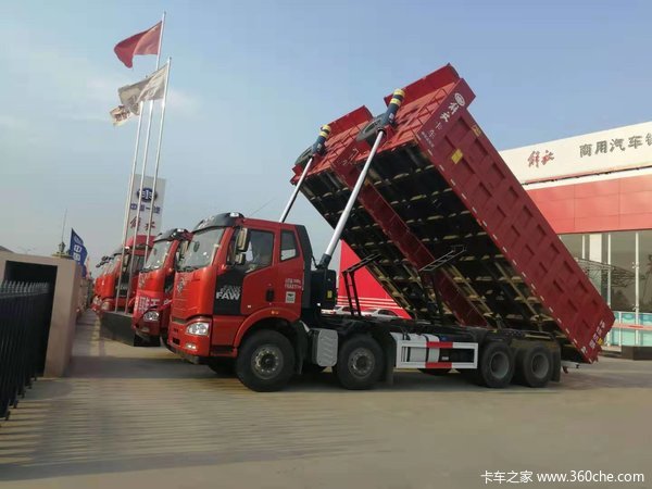 解放智能渣土车,邯郸联展为您上牌一路无忧!