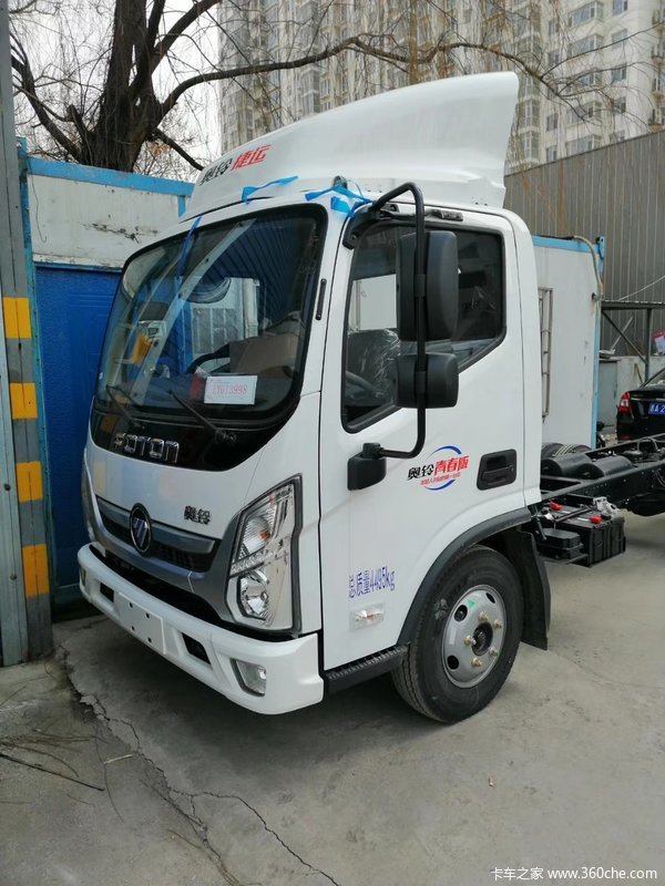 太原久诚奥铃新捷运青春版4.2米蓝牌轻卡限时促销中 优惠800