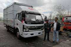 恭喜库尔班江 喜提凯普特K7高栏车。