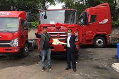 马达一响黄金万两，乐山瑞宇罗师傅喜提现代瑞越自卸车一台