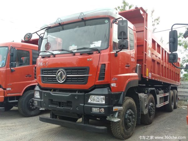 新车到店渭南市东风天龙kc原大力神自卸车仅需383万元