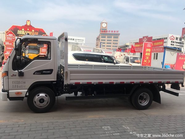 江淮 康铃j5 116马力 4.18米单排栏板轻卡(hfc1041p52k3c2v)7.