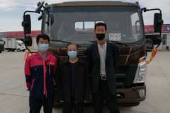 恭喜马先生 喜提豪沃轻卡 悍将载货车