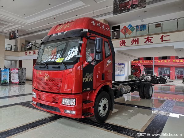 42载货j6l领航版220马力厢长68米现车仅售153万