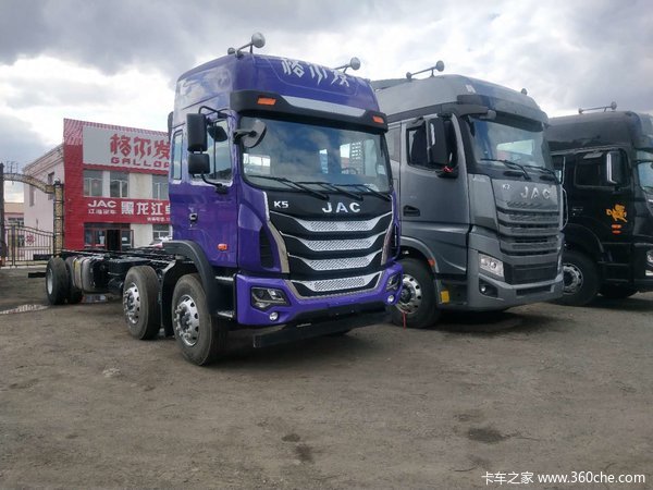 新车到店哈尔滨市格尔发k5载货车仅需216万元