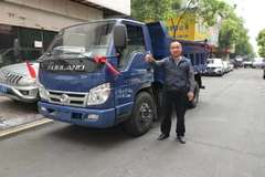 长沙双舟3台时代金刚自卸车成功交付客户