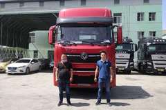 恭喜李总和陈总 喜提东风天龙KL牵引车