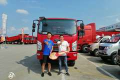 恭喜曹先生 喜提瑞吉自卸车 ，祝用车愉快