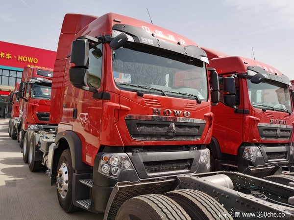 中国重汽 howo tx7重卡 460马力 6x4 牵引车(zz4257v324ge1)30.