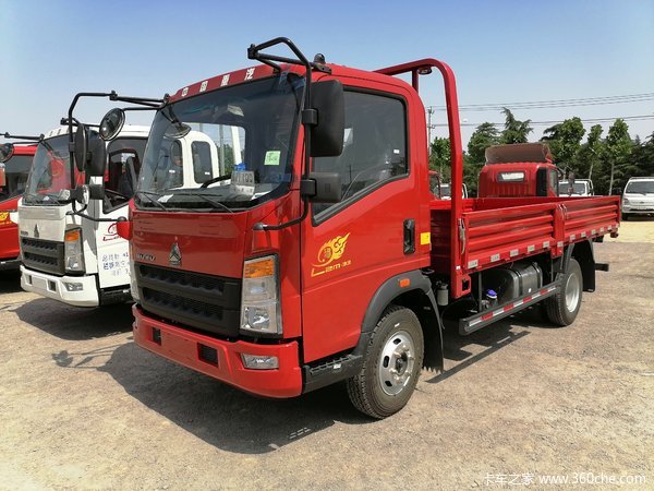 新车到店邢台市悍将载货车仅需768万元