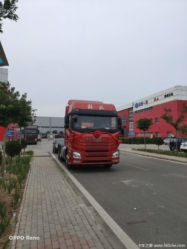 恭喜惠民县国江运输有限公司 喜提解放JH6牵引车