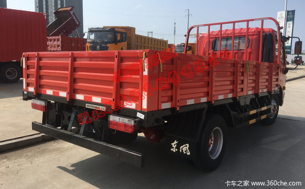 恭喜董老板在湖北敏盛喜提东风多利卡D6-L单排栏板新车
