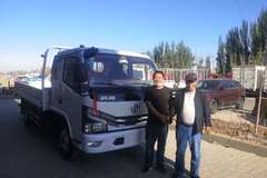 恭喜韦老板 喜提东风多利卡D6载货车