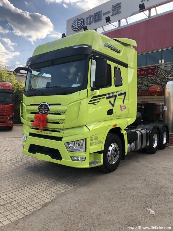 自7月1日起购解放j7牵引车送gap险一份