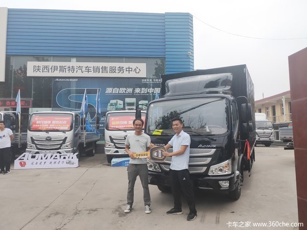 恭喜刘总 喜提欧马可S1 4.2米箱式载货车 6台