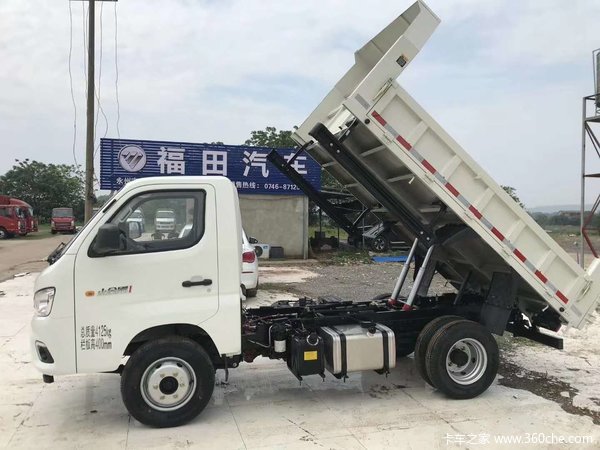 福田小金刚,轿车化驾驶感受,货箱3600?1700?400