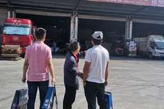 中国重汽携云南美天迈汽车销售公司路路通物流园行销走访