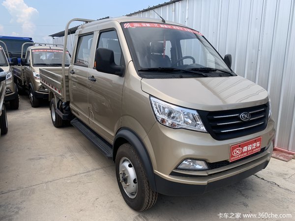省油又有力,南骏瑞帅柴油双排载货车63800起