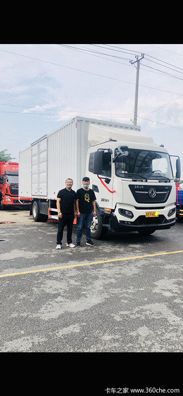 恭喜苏州潘老板 喜提 东风天锦KR 载货车